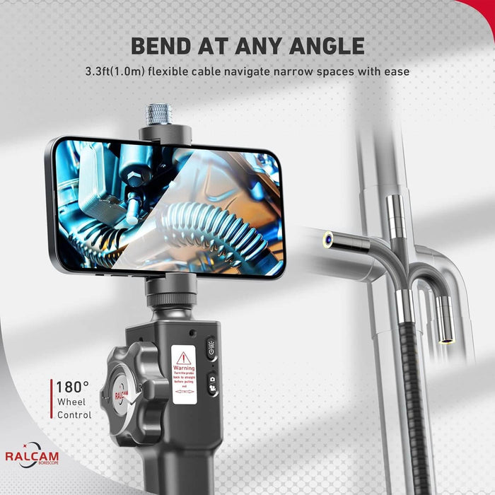 F405A Articulating Borescope for Smartphone and iphone