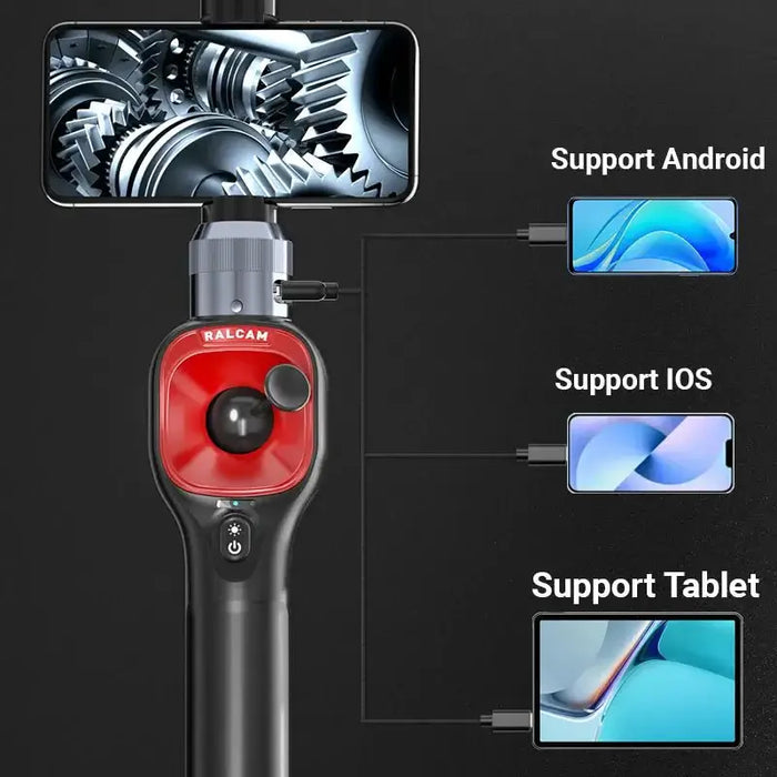 Endoscope for iPhone & Android – Ralcam F606A for Engine Inspection