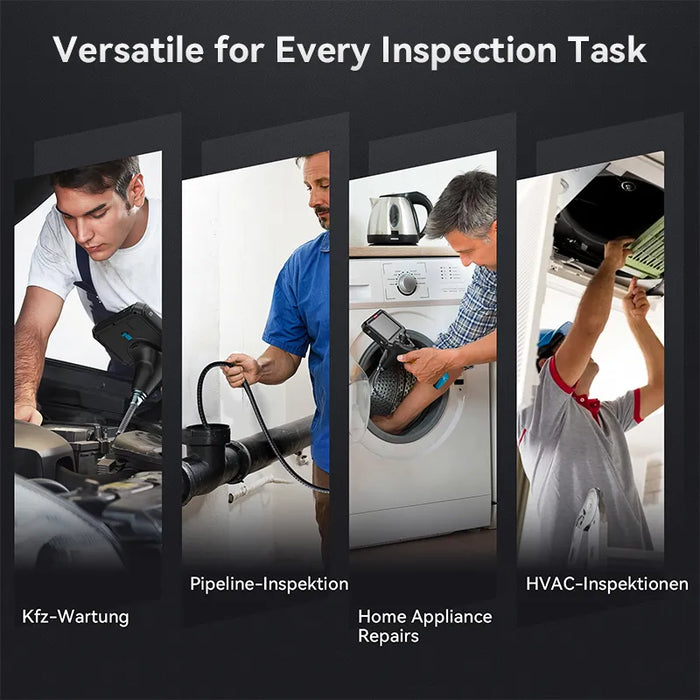 UV Crack Detection Borescope – Ralcam M608U 4-Way Articulating