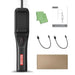 RALCAM handheld inspection camera with USB cables, cleaning cloth, user manual, and brown box