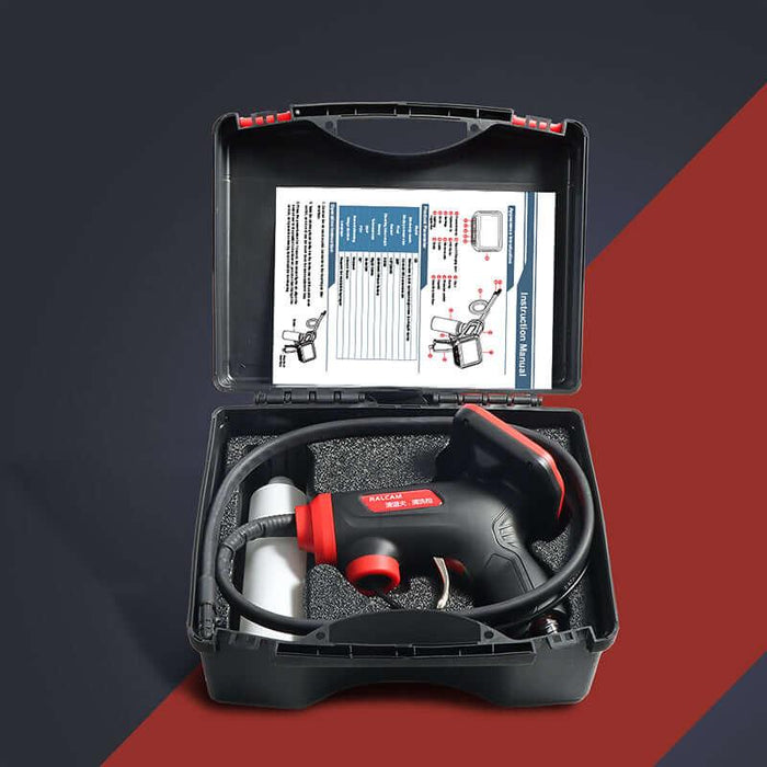 Q3 evaporator cleaning borescope kit unboxing – complete accessories and components by Ralcam