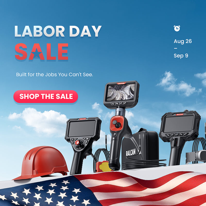 RALCAM borescope Labor Day sale